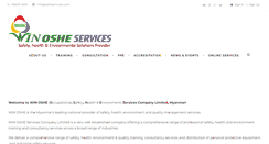 Desktop Screenshot of osheservices.com